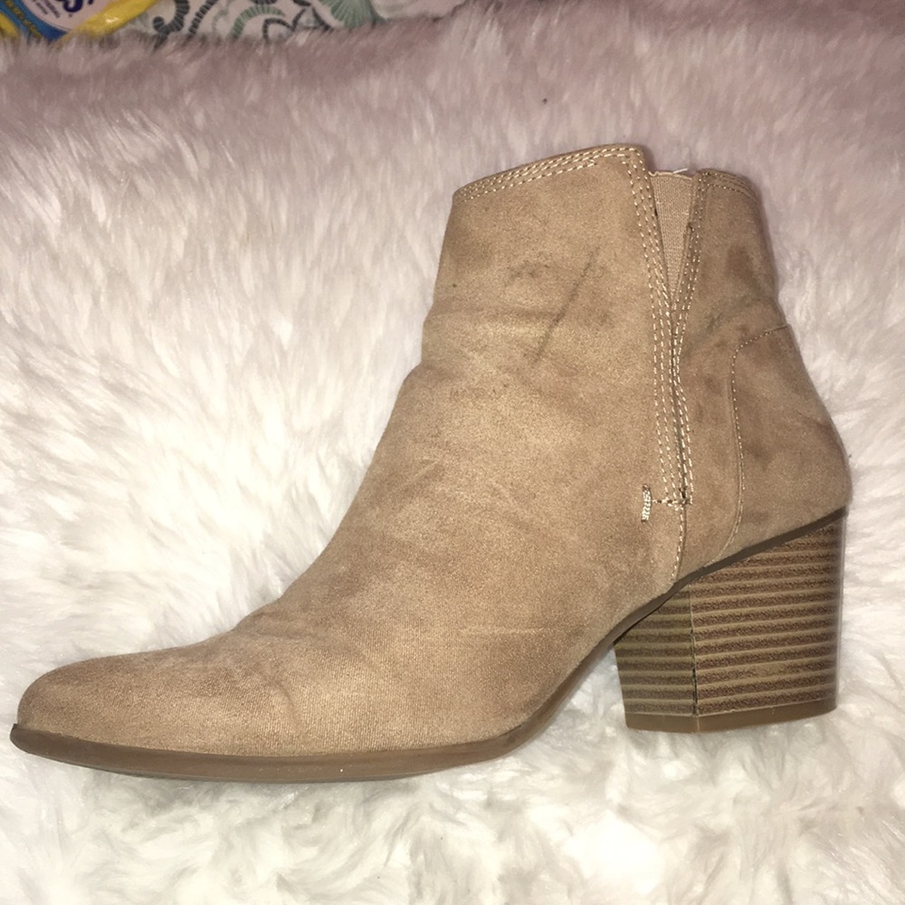 Tan boots